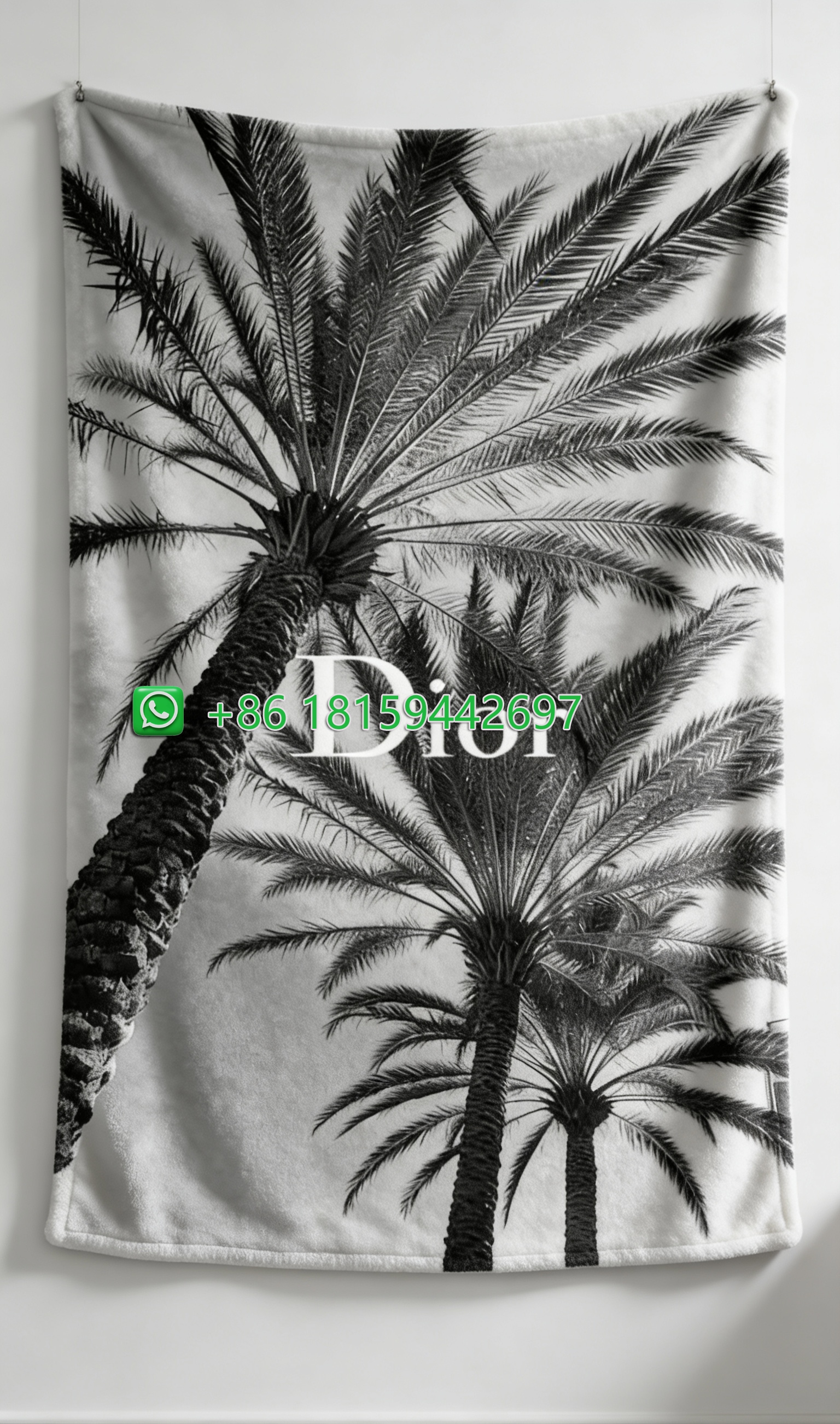 Dior Throw Blankets